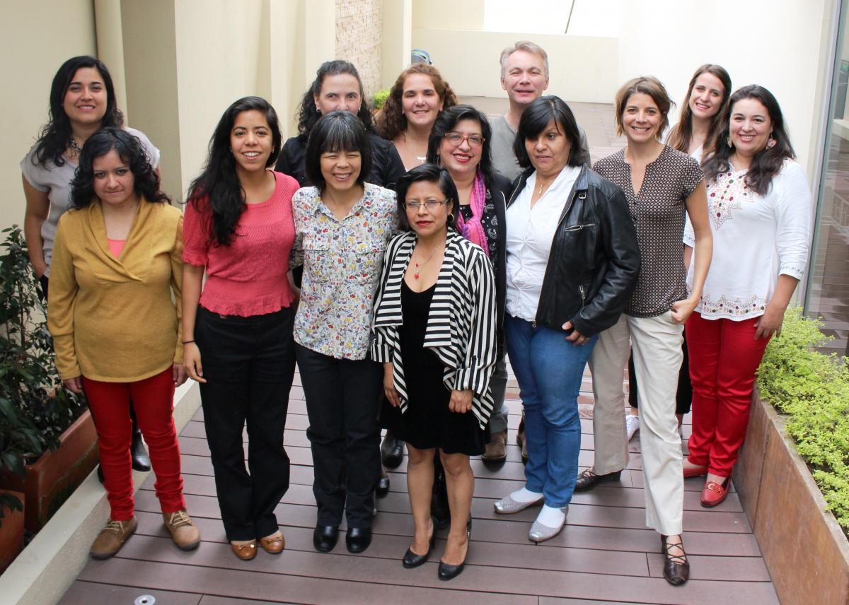 Photo de groupe des participants à l'atelier