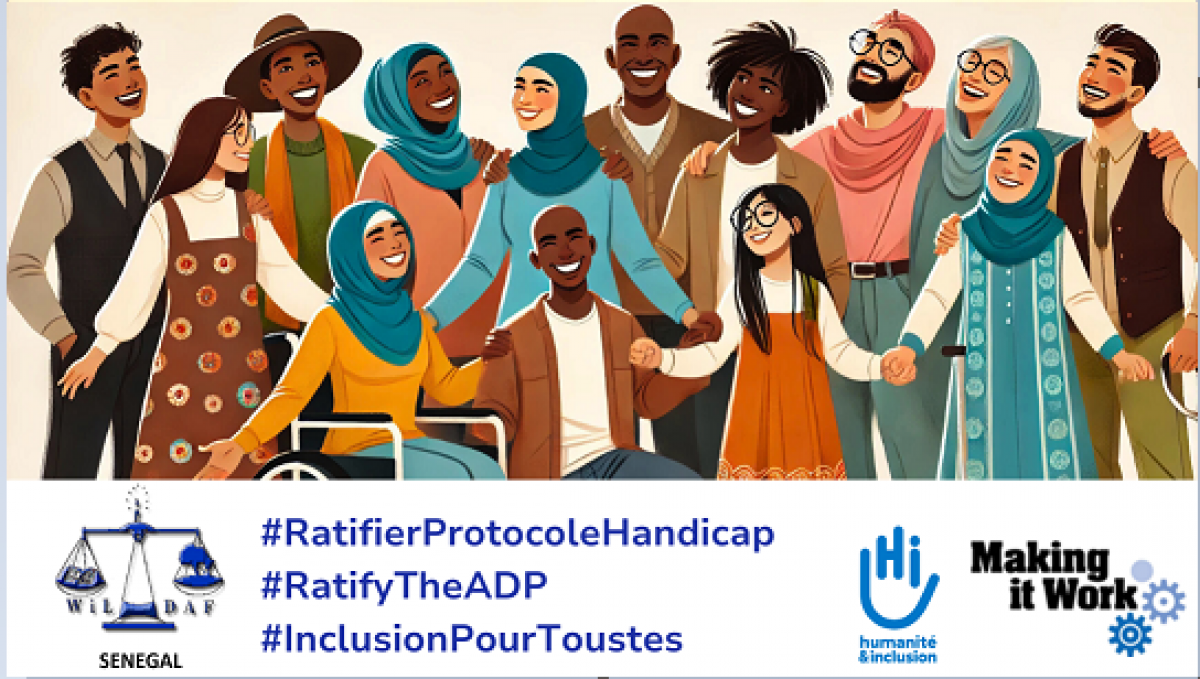 WILDAF et MIW pour la ratification du Protocole sur le handicap au Sénégal !