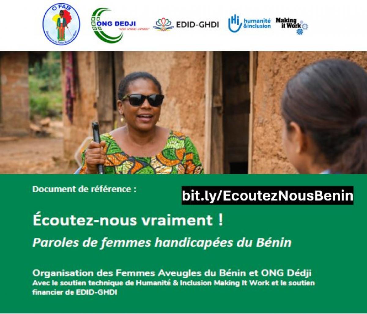 Visual displaying the cover page of Report 'Hear us out!'