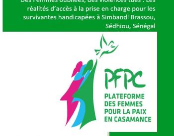 Couverture du rapport PFPC "Des femmes oubliées, des violences tues"